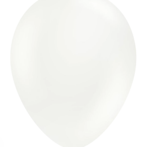 white latex pastelly balloons